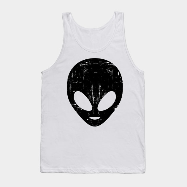 Alien Head Tank Top by Tamie